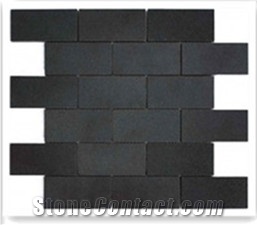 China Black Basalt Mosaic