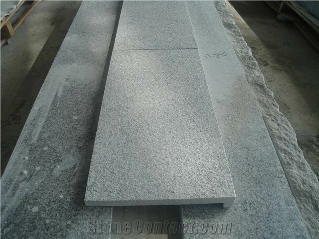 G603 Grey Granite Stairs & Step