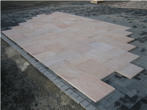 G682 Bullnose/Square Rebated Edging Swimming Pool Coping, China Yellow Granite