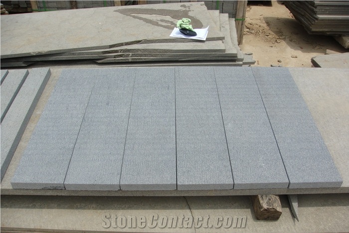 Grey Basalt with Chiselled,China Grey Basalt Tiles & Slabs,Inca Grey/Basaltina