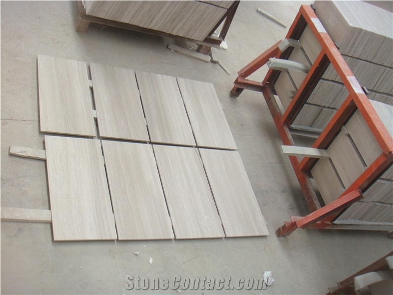 White Wood/White Wood Veins/Light Serpeggiante Marble Tiles & Slabs
