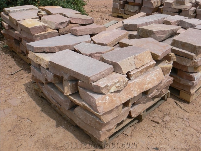 Colorado Red Sandstone, Lyons Red Sandstone Wall Stone