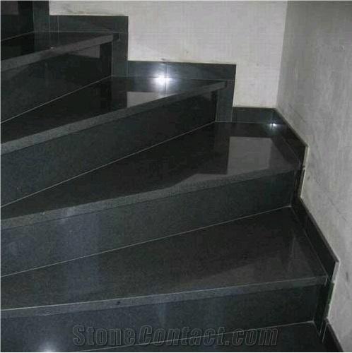 G - 20 Granite Stairs & Steps,Black Granite Stairs & Steps India