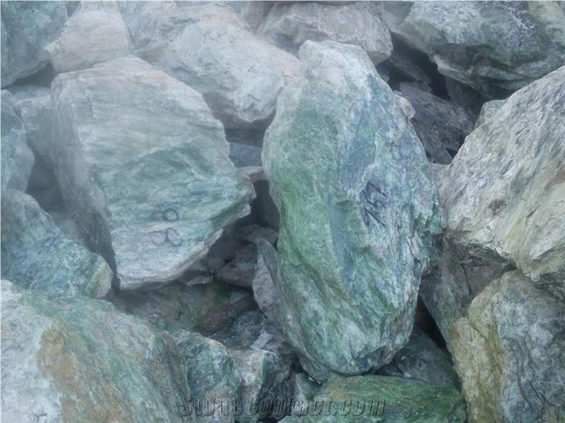 Good Quality Rough Nephrite Jade & Jade Stones from Pakistan