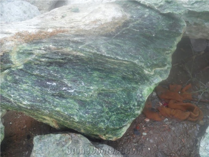 Jade Stone Rough Boulder
