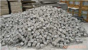 China Grey Granite Cube Stone & Paver,Cobble Stone ,Garden Stone