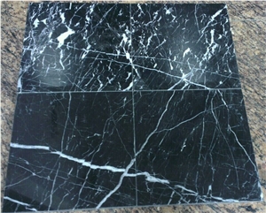 China Marquina,Nero Marquina,Black Marquina,Marble Tiles & Slabs, China Black Marble