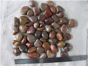High Polished Red Pebbles ,Aa Grade Natural Pebbles