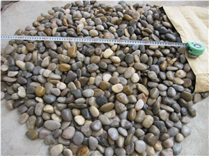 Polished Multicolor Pebbles,A Grade Natural Pebbles