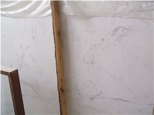 White Volakas Marble Slabs & Tiles, China White Marble