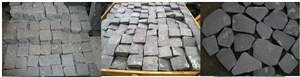 China Natural Mushroom Stone, Zhangpu Black Basalt Mushroom Stone