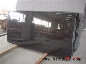 New China Shanxi Black Granite Tiles & Slabs,China Black Polished Granite