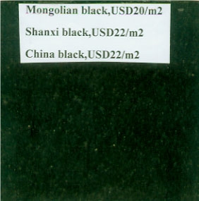 Mongolia Black Granite Slabs & Tiles, China Black Granite