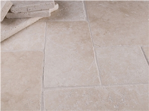 Travertine Light French Pattern Create an Elegant Effect and Warm Atmosphere in Your Home