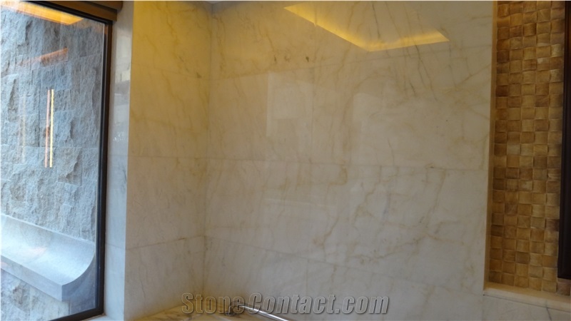China Calacatta Golden Vein Marble Slabs Tiles, China White Marble Panel Polished for Bathroom Walling Tile,French Pattern