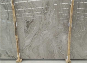 Grigio Wave Grey Vein Marble Slabs Polished,Machine Cutting Tiles, China Grey Marble Wall Skirting Interior Stone Hotel Flooring
