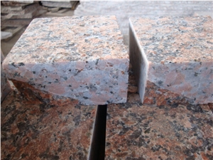 G562 Red Granite Swan Cut Paving Stone