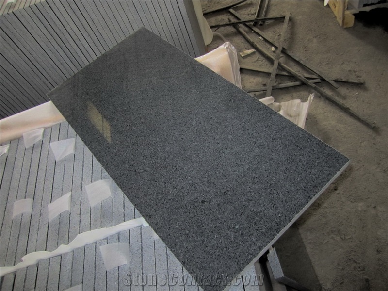 G654 China Dark Grey Granite Tiles & Slabs, Padang Dark Granite