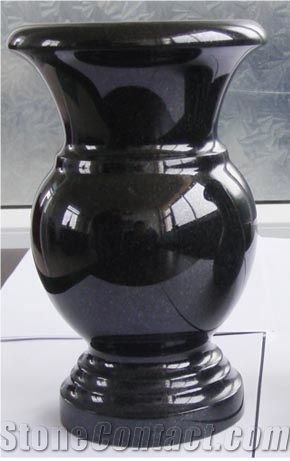 China Shanxi Black Polished Vase