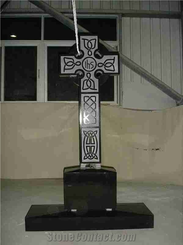 Shanxi Black Monuments Irish Style,Shanxi Black Granite Monuments & Tombstones,Shanxi Black Granite Headstones & Gravestones