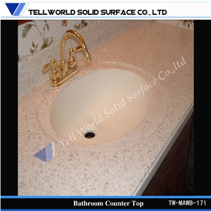 Acrylic Solid Surface Bathroom Basin & Sink
