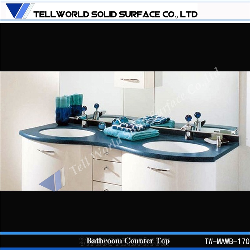 Acrylic Solid Surface Bathroom Basin & Sink
