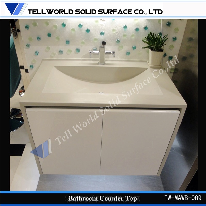 Acrylic Solid Surface Bathroom Sink/Kitchen Sinks