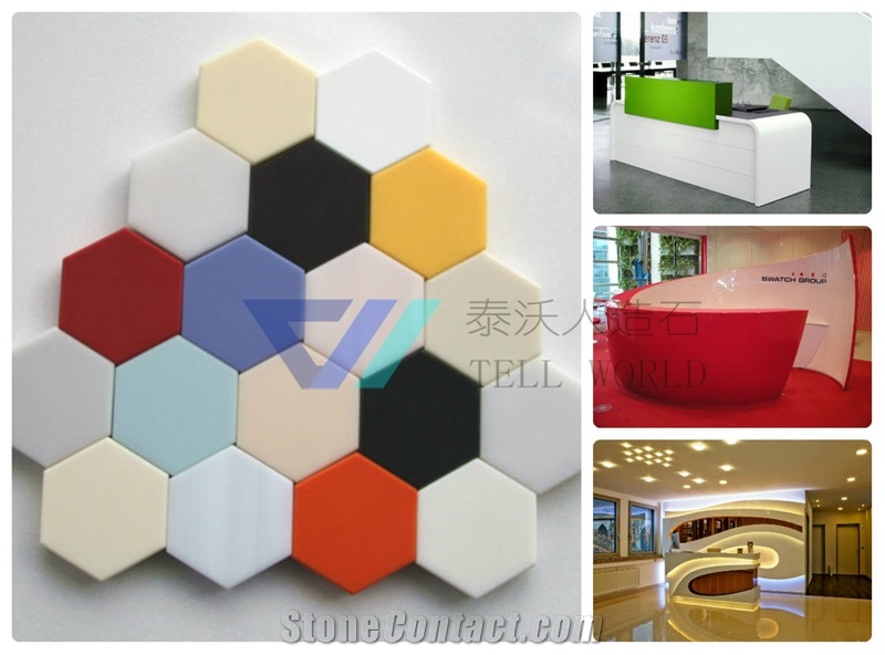 Best Offer Artificial Stone Panel for Reception Desk