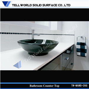 China Factory Making Deep Retangular Bathroom Sink