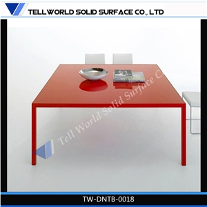 Factory Wholesale Cheap Price Dining Table for Fast Food Restaurant