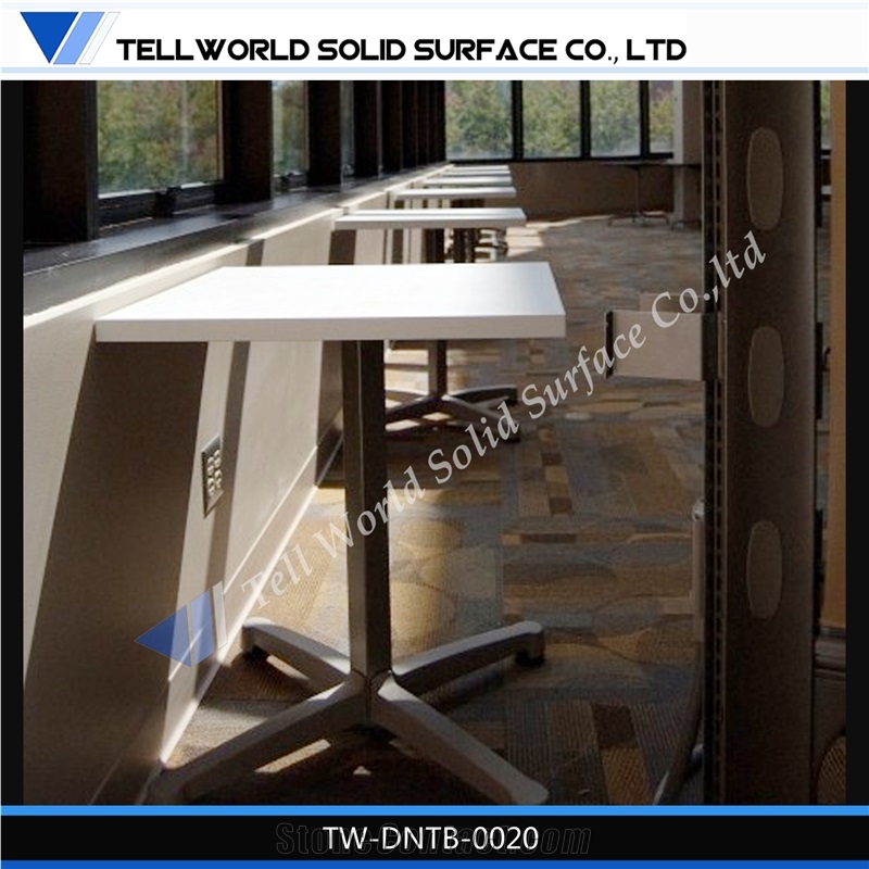 Factory Wholesale Cheap Price Dining Table for Fast Food Restaurant