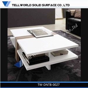 Good Looking White Home Coffee Table