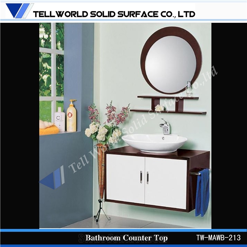Home Bedroom Dressing Wash Basin with Cabinets