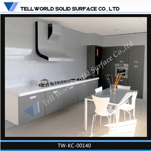 Modern Artificial Stone Countertop/Acrylic Solid Surface Kitchen Top