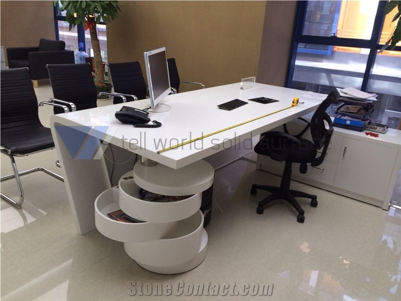 Modern Foldable Office Study Desk/Workstation
