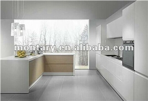Pure White Artificial Crystallized Glass House Interior Decoration Stone