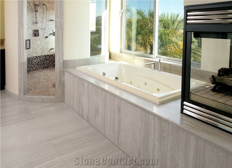 Haisa Light Polished Marble Bathroom Tiles