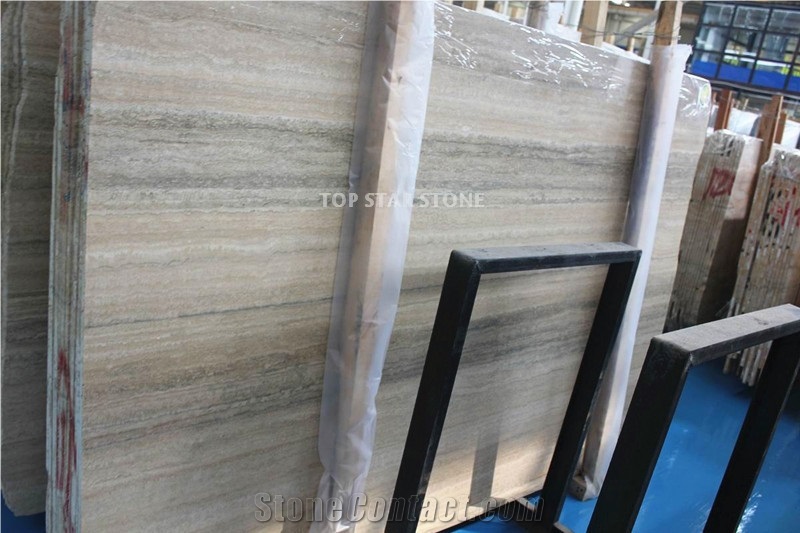Italy Light Silver Travertino Polished Tiles, Travertino Silver Travertine Slabs & Tiles