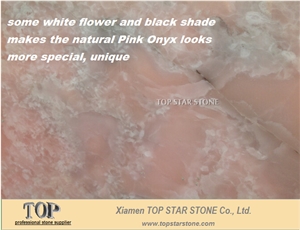 Violet Pink Onyx,Iran Pink Onyx Big Slabs