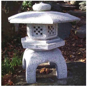 Japanese Grey Stone Lanterns, Garden Granite Lanterns