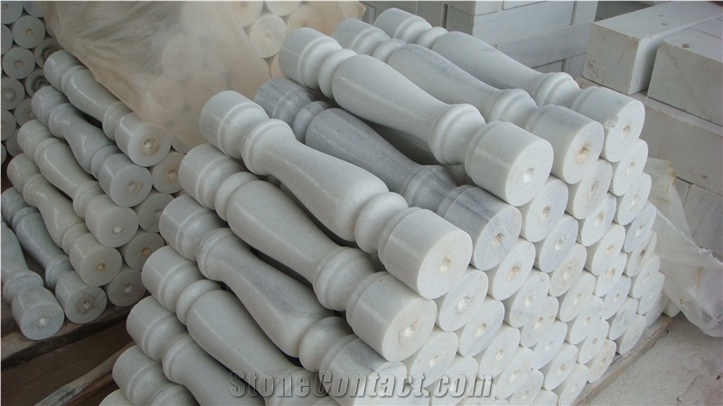 China Crystal White Marble Balustrade & Railings