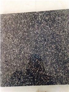 Sichuan Panxi Black Granite Flooring Tiles,China Black Granite