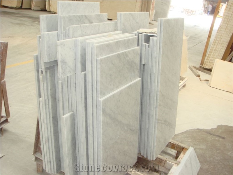 Polished Carrara White Marble Cut to Size,Carrara White Marble Tile