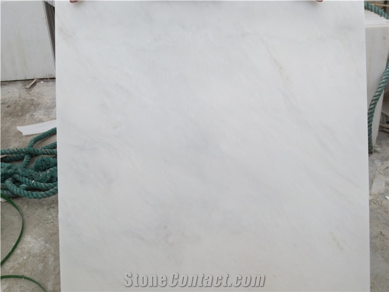 Snow White Marble Slabs & Tiles, China White Marble