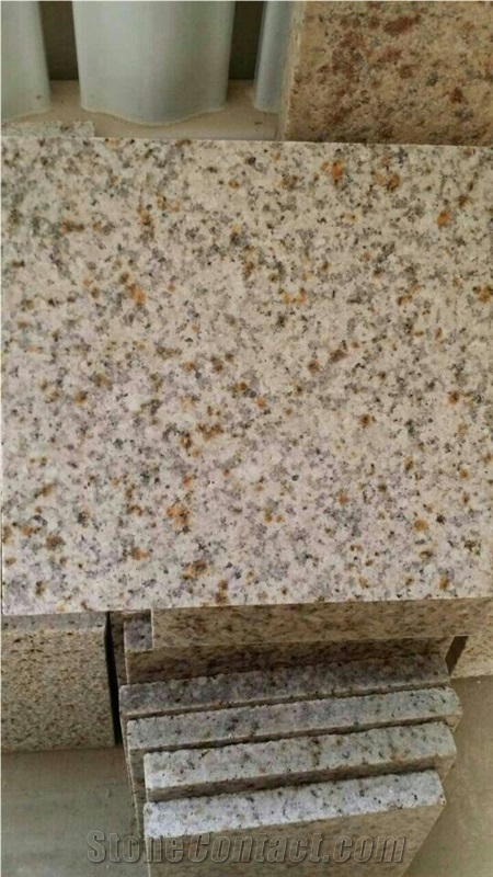 G350 Yellow Rusty Granite Tiles & Slabs,China Yellow Granite