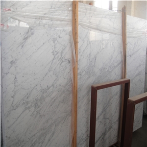 Bianco Carrara White Marble Tiles & Slabs, Italy White Marble