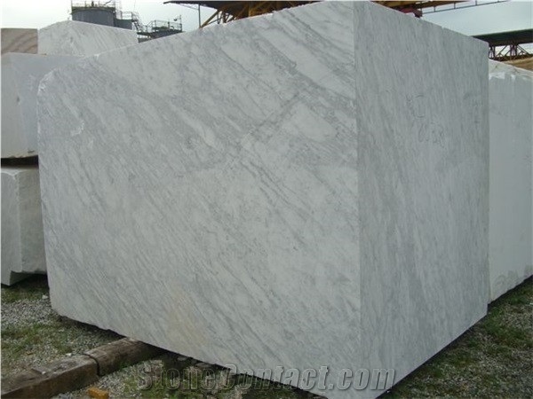 China Venata White Marble Block