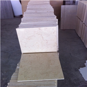 Chinese Beige Marble Tiles Factory Price