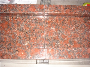 Chinese Maple Red Granite Tiles