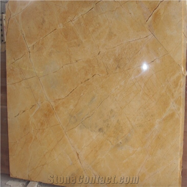 Golden Phoenix Marble Slabs & Tiles, Egypt Yellow Marble